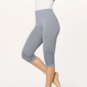 Lululemon Awakening Crop *Taryn Toomey Collection 17" Grey